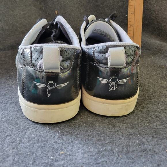 Mens Creative Recreation patent Blk/White Sneaker SZ 14 - Picture 2 of 10
